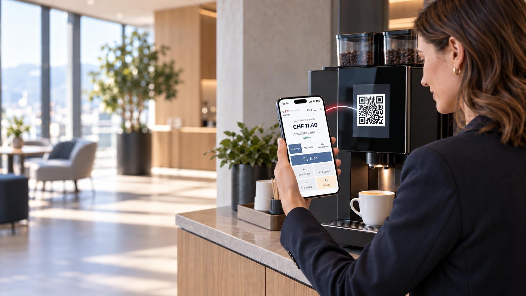 Transform your machine into a seamless sales channel.
